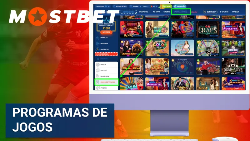 Os programas de jogos do MostBet garantem desempenho estável e uma experiência de jogo fluida.