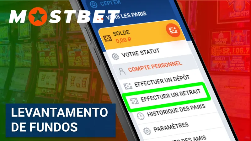 O levantamento de fundos na MostBet permite retirar ganhos de forma segura.
